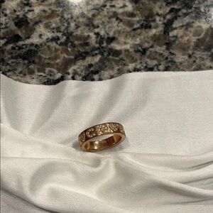 Coach Rose Gold-Tone Ring